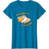 image:imageSANRIO Gudetama Everyday is a Lazy Day TShirtSapphire Blue