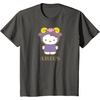 image:imageSANRIO Hello Kitty Zodiac Aries TShirt  UnisexAdults Black Small Short SleeveAsphalt Grey