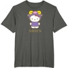 image:imageSANRIO Hello Kitty Zodiac Aries TShirt  UnisexAdults Black Small Short SleeveAsphalt Grey
