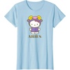 image:imageSANRIO Hello Kitty Zodiac Aries TShirt  UnisexAdults Black Small Short SleeveBaby Blue