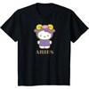 image:imageSANRIO Hello Kitty Zodiac Aries TShirt  UnisexAdults Black Small Short SleeveBlack