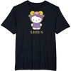 image:imageSANRIO Hello Kitty Zodiac Aries TShirt  UnisexAdults Black Small Short SleeveBlack