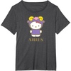 image:imageSANRIO Hello Kitty Zodiac Aries TShirt  UnisexAdults Black Small Short SleeveDark Heather Grey