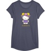 image:imageSANRIO Hello Kitty Zodiac Aries TShirt  UnisexAdults Black Small Short SleeveHeather Blue