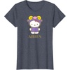 image:imageSANRIO Hello Kitty Zodiac Aries TShirt  UnisexAdults Black Small Short SleeveHeather Blue