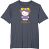 image:imageSANRIO Hello Kitty Zodiac Aries TShirt  UnisexAdults Black Small Short SleeveHeather Blue