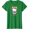 image:imageSANRIO Hello Kitty Zodiac Aries TShirt  UnisexAdults Black Small Short SleeveKelly Green