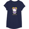 image:imageSANRIO Hello Kitty Zodiac Aries TShirt  UnisexAdults Black Small Short SleeveNavy Blue