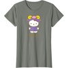 image:imageSANRIO Hello Kitty Zodiac Aries TShirt  UnisexAdults Black Small Short SleeveOlive Heather