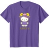 image:imageSANRIO Hello Kitty Zodiac Aries TShirt  UnisexAdults Black Small Short SleevePurple Heather