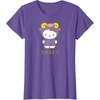 image:imageSANRIO Hello Kitty Zodiac Aries TShirt  UnisexAdults Black Small Short SleevePurple Heather