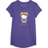 image:imageSANRIO Hello Kitty Zodiac Aries TShirt  UnisexAdults Black Small Short SleevePurple Heather