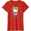 image:imageSANRIO Hello Kitty Zodiac Aries TShirt  UnisexAdults Black Small Short SleeveRed