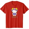 image:imageSANRIO Hello Kitty Zodiac Aries TShirt  UnisexAdults Black Small Short SleeveRed