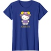 image:imageSANRIO Hello Kitty Zodiac Aries TShirt  UnisexAdults Black Small Short SleeveRoyal Blue