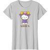 image:imageSANRIO Hello Kitty Zodiac Aries TShirt  UnisexAdults Black Small Short SleeveSilver Grey