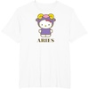 image:imageSANRIO Hello Kitty Zodiac Aries TShirt  UnisexAdults Black Small Short SleeveWhite