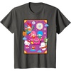 image:imageSANRIO Hello Kitty amp Friends Lunar New Year Festival TShirt  UnisexAdults Black Small Short SleeveAsphalt Grey