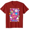 image:imageSANRIO Hello Kitty amp Friends Lunar New Year Festival TShirt  UnisexAdults Black Small Short SleeveCranberry Red
