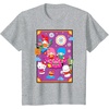 image:imageSANRIO Hello Kitty amp Friends Lunar New Year Festival TShirt  UnisexAdults Black Small Short SleeveHeather Grey