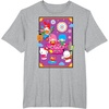 image:imageSANRIO Hello Kitty amp Friends Lunar New Year Festival TShirt  UnisexAdults Black Small Short SleeveHeather Grey