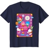 image:imageSANRIO Hello Kitty amp Friends Lunar New Year Festival TShirt  UnisexAdults Black Small Short SleeveNavy Blue