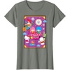 image:imageSANRIO Hello Kitty amp Friends Lunar New Year Festival TShirt  UnisexAdults Black Small Short SleeveOlive Heather