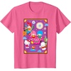 image:imageSANRIO Hello Kitty amp Friends Lunar New Year Festival TShirt  UnisexAdults Black Small Short SleevePink Heather