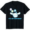 image:imageSanrio Cinnamoroll Birthday TShirt Adult Classic Fit Blue Crew Neck Short SleeveBlack
