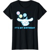 image:imageSanrio Cinnamoroll Birthday TShirt Adult Classic Fit Blue Crew Neck Short SleeveBlack