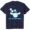 image:imageSanrio Cinnamoroll Birthday TShirt Adult Classic Fit Blue Crew Neck Short SleeveNavy Blue