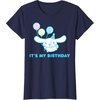 image:imageSanrio Cinnamoroll Birthday TShirt Adult Classic Fit Blue Crew Neck Short SleeveNavy Blue