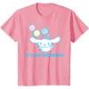 image:imageSanrio Cinnamoroll Birthday TShirt Adult Classic Fit Blue Crew Neck Short SleevePink