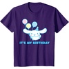 image:imageSanrio Cinnamoroll Birthday TShirt Adult Classic Fit Blue Crew Neck Short SleevePurple