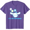 image:imageSanrio Cinnamoroll Birthday TShirt Adult Classic Fit Blue Crew Neck Short SleevePurple Heather
