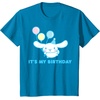 image:imageSanrio Cinnamoroll Birthday TShirt Adult Classic Fit Blue Crew Neck Short SleeveSapphire Blue