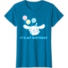 image:imageSanrio Cinnamoroll Birthday TShirt Adult Classic Fit Blue Crew Neck Short SleeveSapphire Blue