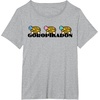 image:imageSanrio Goropikadon Thunder Boys Backside Tee Shirt TShirtHeather Grey