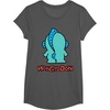 image:imageSanrio Hangyodon Backside Logo Tee Shirt TShirtAsphalt Grey
