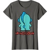 image:imageSanrio Hangyodon Backside Logo Tee Shirt TShirtAsphalt Grey
