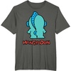 image:imageSanrio Hangyodon Backside Logo Tee Shirt TShirtAsphalt Grey