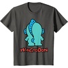 image:imageSanrio Hangyodon Backside Logo Tee Shirt TShirtAsphalt Grey