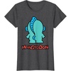 image:imageSanrio Hangyodon Backside Logo Tee Shirt TShirtDark Heather Grey