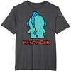 image:imageSanrio Hangyodon Backside Logo Tee Shirt TShirtDark Heather Grey