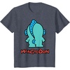 image:imageSanrio Hangyodon Backside Logo Tee Shirt TShirtHeather Blue