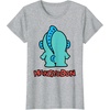 image:imageSanrio Hangyodon Backside Logo Tee Shirt TShirtHeather Grey