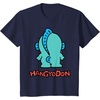 image:imageSanrio Hangyodon Backside Logo Tee Shirt TShirtNavy Blue