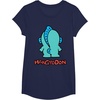 image:imageSanrio Hangyodon Backside Logo Tee Shirt TShirtNavy Blue