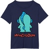 image:imageSanrio Hangyodon Backside Logo Tee Shirt TShirtNavy Blue