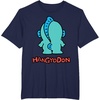 image:imageSanrio Hangyodon Backside Logo Tee Shirt TShirtNavy Blue